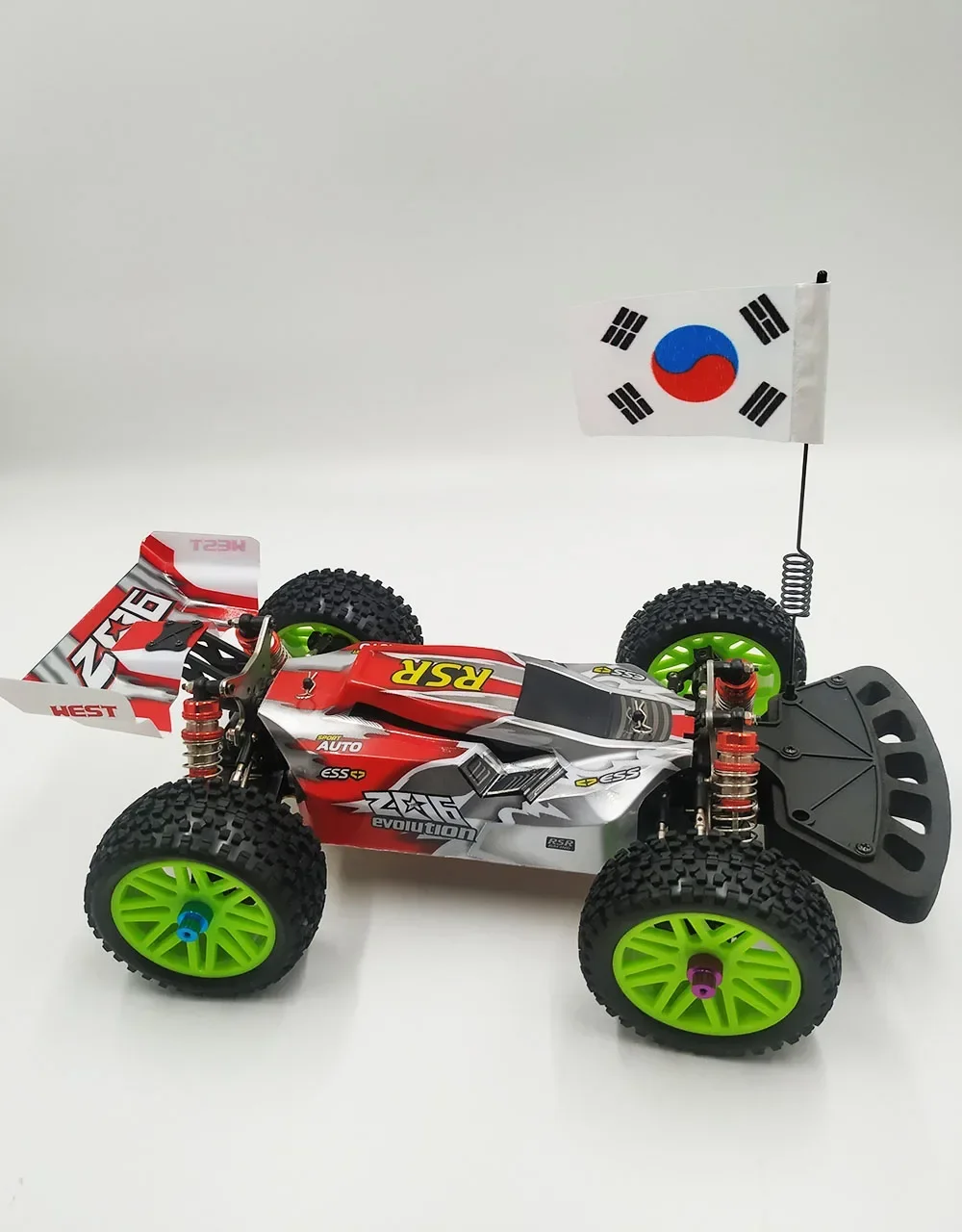 Metalowy maszt antenowy RC w skali 1/8 1/10 i akcesoria flagowe do osi gąsienicowych RC SCX10 90046 Trxs TRX-4 TRX4 D90