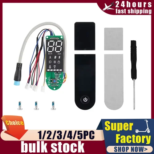 Imagen 1 del producto Placa de circuito Bluetooth con pantalla de tablero para Xiaomi Pro/Pro2/Germania Pro 2, piezas de repuesto de pantalla de velocidad para patinete eléctrico