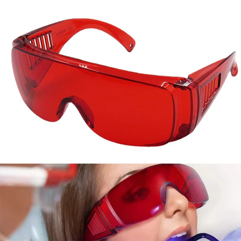 

【Отличные】Очки для защиты глаз при работе в стоматологической лаборатории, водонепроницаемые, разноцветные, для фотополимеризации, УФ-отбеливания зубов