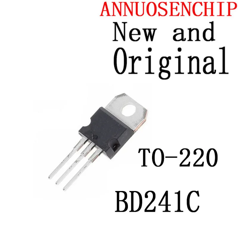 10PCS New And Original TO-220 BD241 TO220 241C BD241C