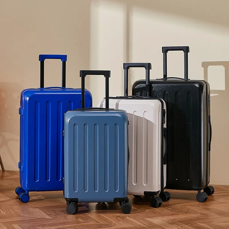 2024 New Luggage Student Wholesale 20-26 inch Business Password Box Luggage Klein Blue Internet Celebrity Trolley Box