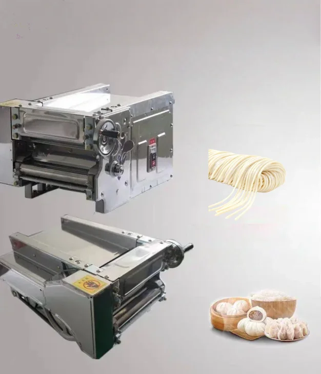 Electric Fresh Noodle Maker Making Machine For Home Or Commercial Use Dough Roller Dough Sheeter