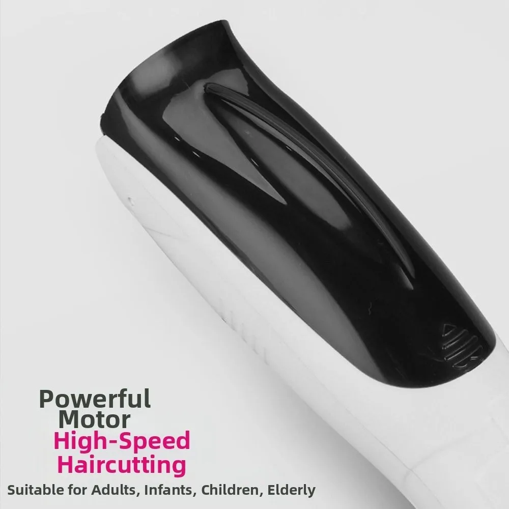 신형 충전식 아기 이발기 자동 헤어 흡입 무선 어린이 전기 이발기 조용한 전기 이발기