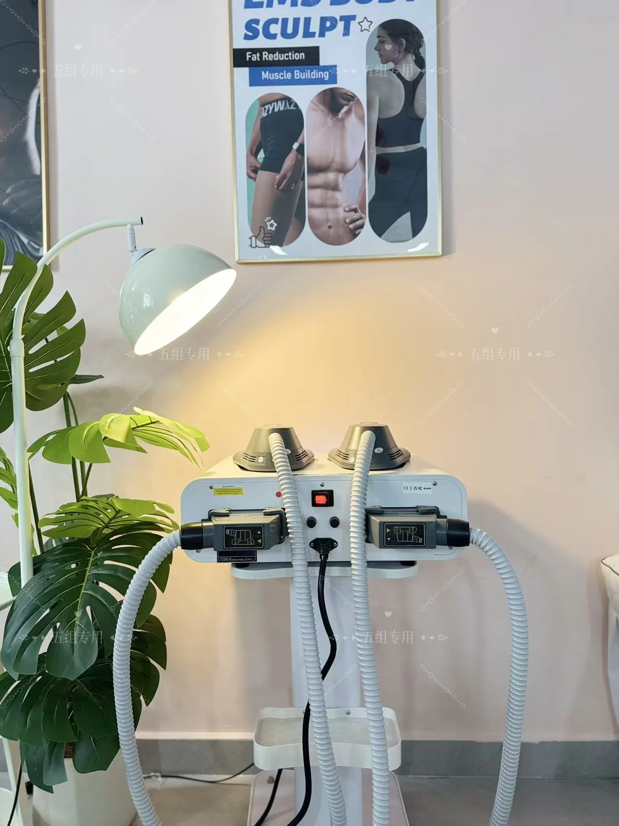 

15 Tesla 6500W Myoslim Muscle Stimulator RF Body Sculpting Portable Slimming Weight Loss Electromagnetic Machine