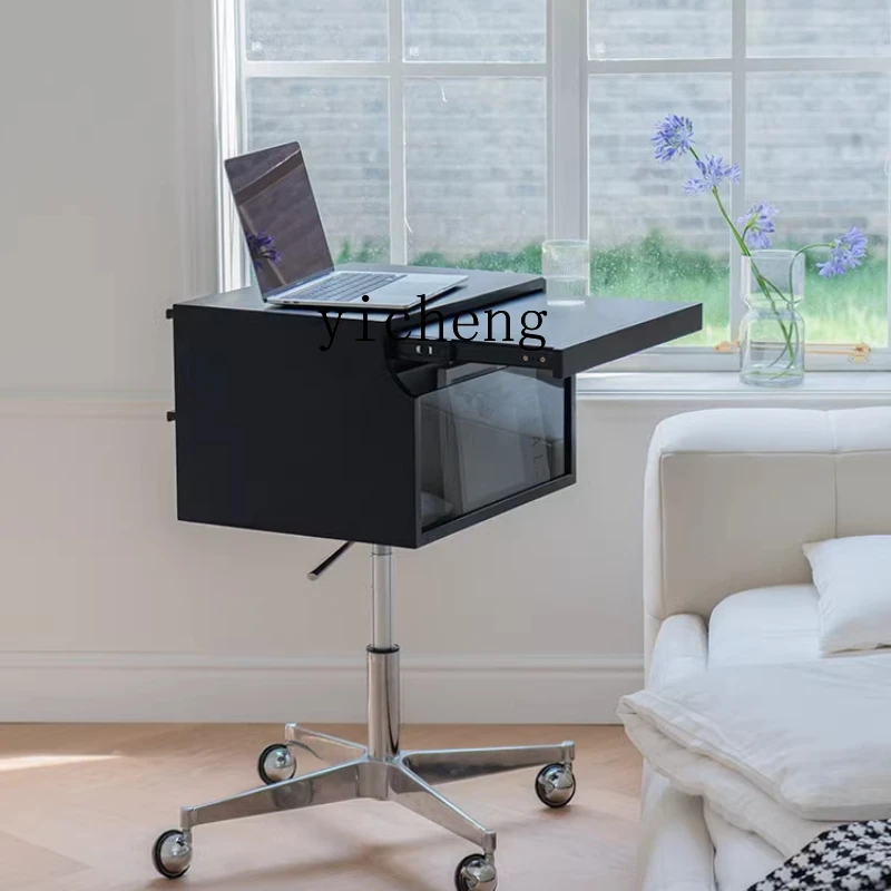 

XL all solid wood bedside table, sofa side table/vinyl record cabinet, storage multi-function cabinet