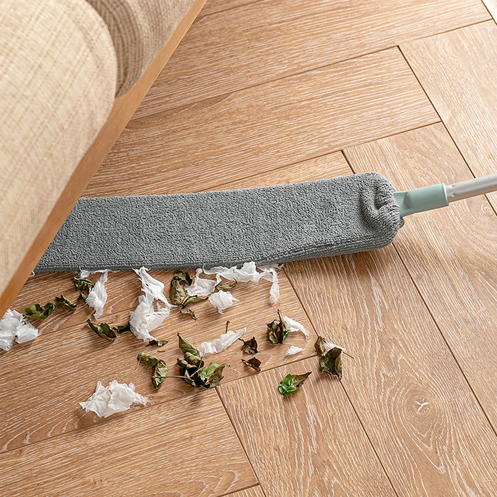 Telescopic Dust Brush with Extension Long Handle Gap Sofa Bed Furniture Bottom Dust Cleaner Household Cleaning Tools
