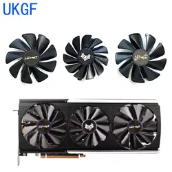 Original FD10015M2D FDC10H12S9-C 95MM 85MM 6PIN for Sapphire Rx 5700 5700XT 8GB Nitro + Special Edition Graphics Card Fan