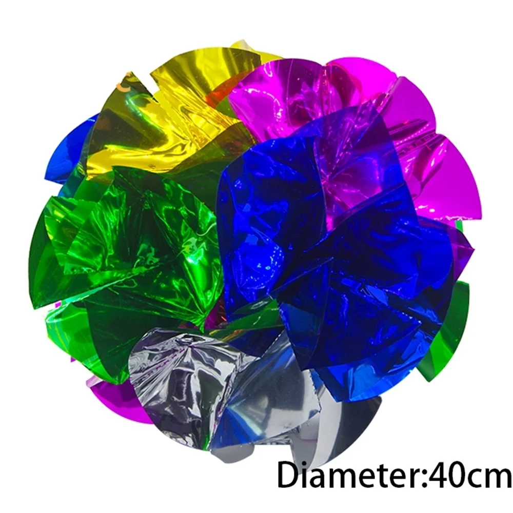 

Large Appearing Ball Flower (Diameter:40cm) Magic Tricks Spring Flower Bouquet Magic Props Close Up Street Magic Party Toys