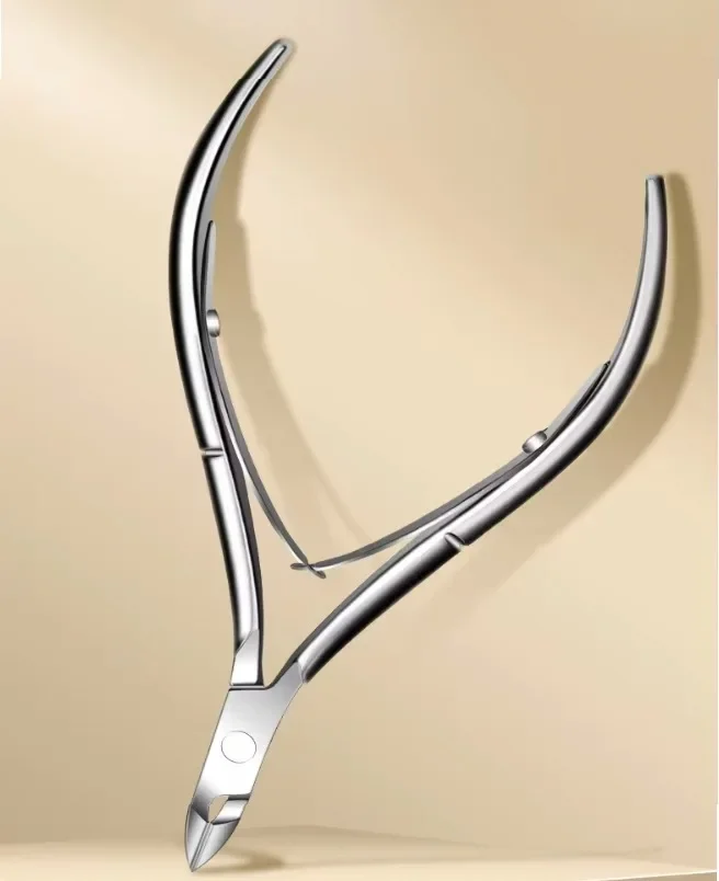 Professional Cuticle Scissors - Stainless Steel Nail Clipper & Dead Skin Remover