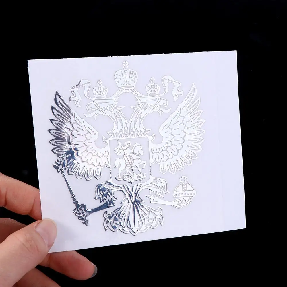 سيارة الشارات النيكل معدن ملصقات معدنية دفتر ملصق معطف الأسلحة روسيا سيارة ملصق الهاتف ملصق ثلاثية الأبعاد سيارة ملصق سيارة ملصق