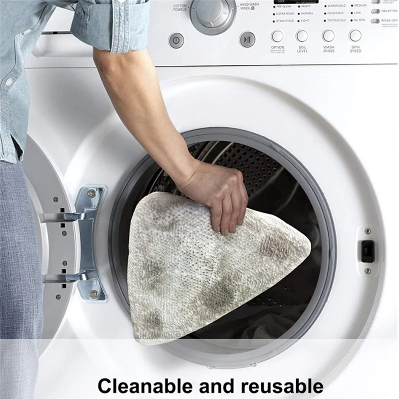 Tampons de vadrouille à vapeur pour aspirateur Vileda O93, lavable, réutilisable, triangle, tampon de vadrouille, gril, livres, outil de sol, 4 pièces