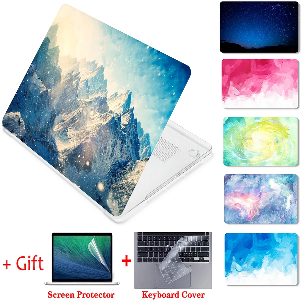 Laptop Case For MacBook air 13 Case For Macbook pro 13 case 2020 air m1 Cover Funda Pro 16 Case 2021 Pro 14 case 15 accessories