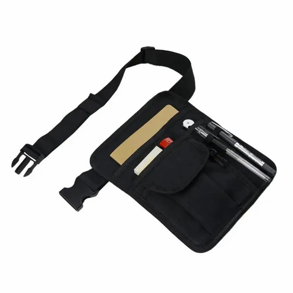 10 8.25 Inches Adjustable Waiter Bag Organized Server Bag for versatile Use For Professionals Water-Resistant Nylon Professional