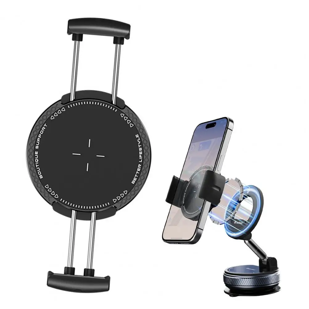 Mini Phone Stand Multi-functional Magnetic Phone Clip Holder for Gaming Watching Videos Pocket Phone Mount Stand for Car