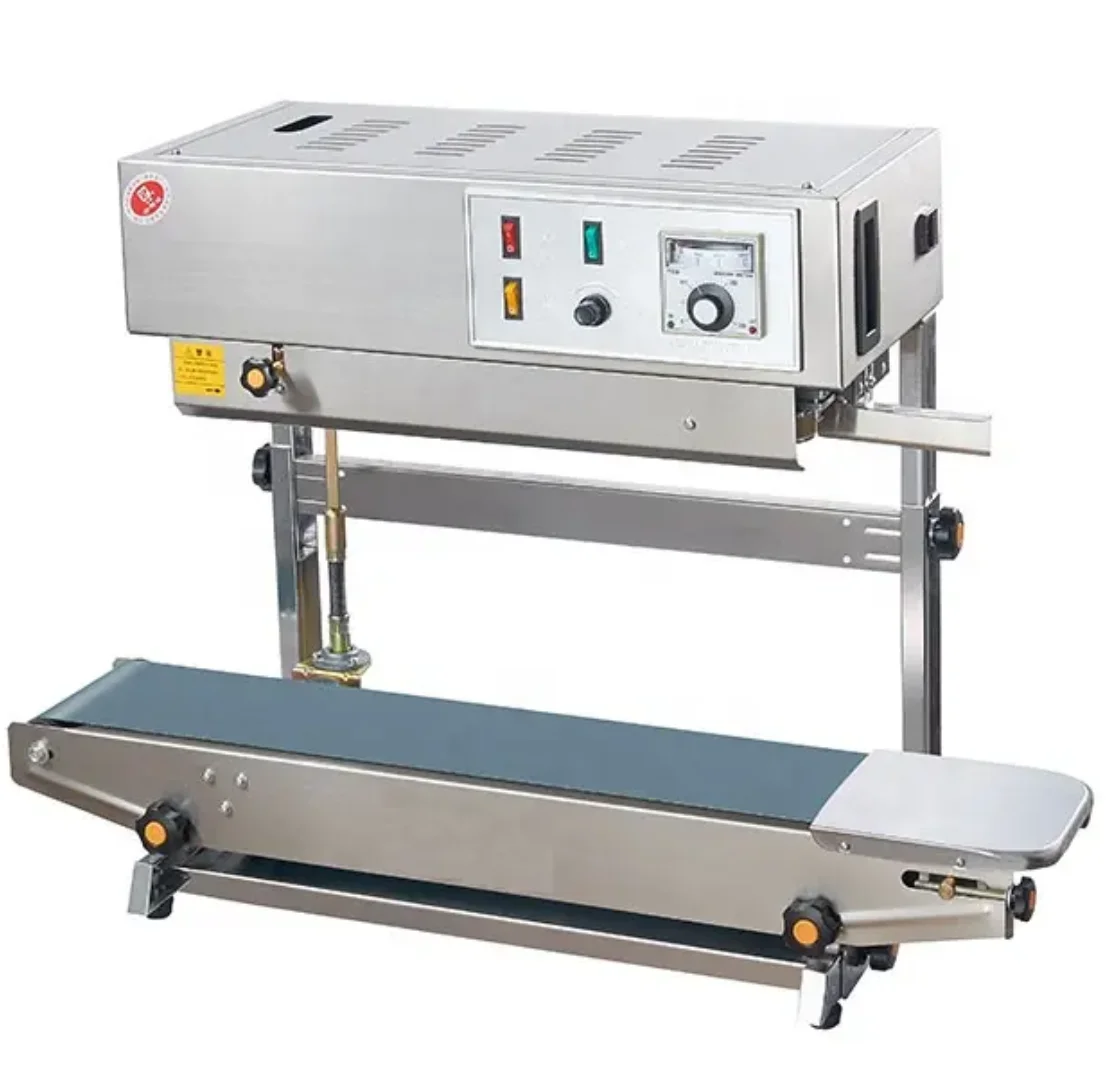 Fully Automatic Horizontal Plastic Film Bag Heat Sealing Machine Continuous Sealing Machine