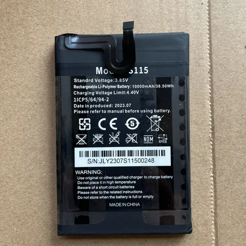 For Oukitel WP26 Battery S115 Original Bateria 10000mAh Mobile Phone Repair Parts