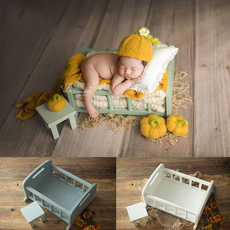 Baby Bett Fotografie Baby Krippe Infant Herz-förmigen Holz Behälter Foto Studio Fotografie Prop Posiert Requisiten