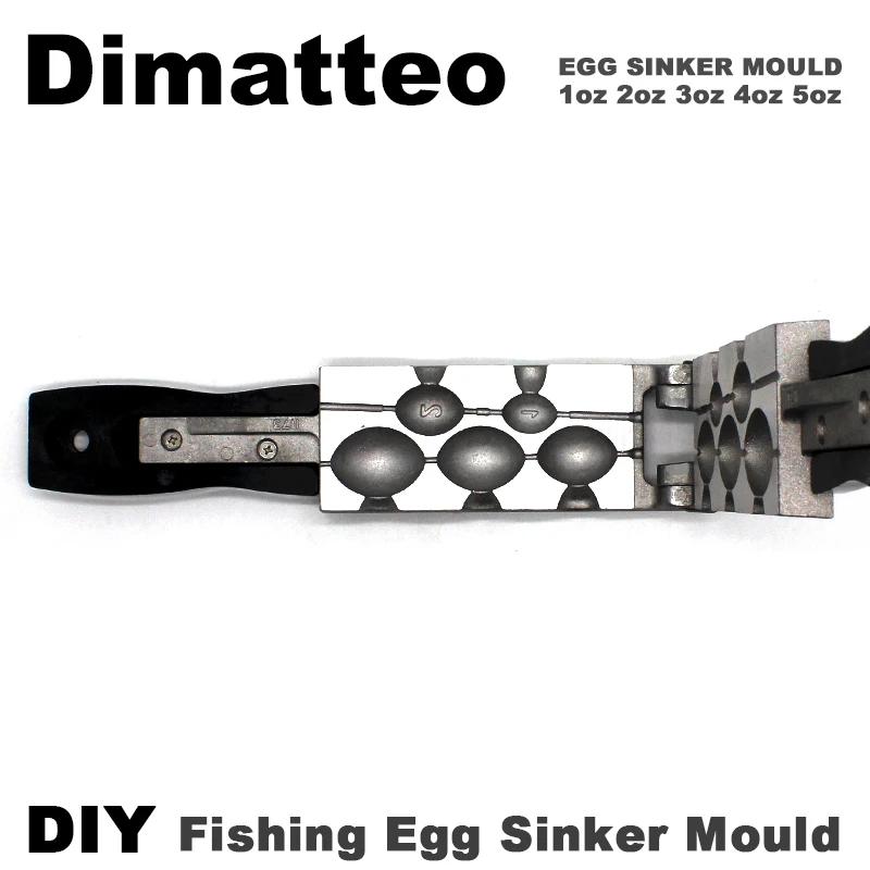 Dimatteo Moldes de plomo para pescar - Kit completo - imagen 2