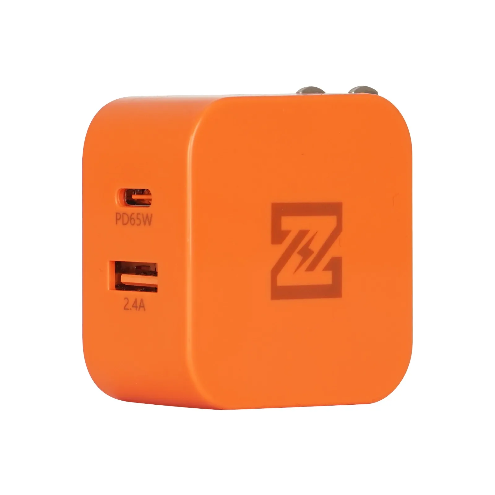 ZGCINE 65W PD Charger Orange EU Plug for ZG-V99 ZG-V160 ZG-S200 ZG-S150