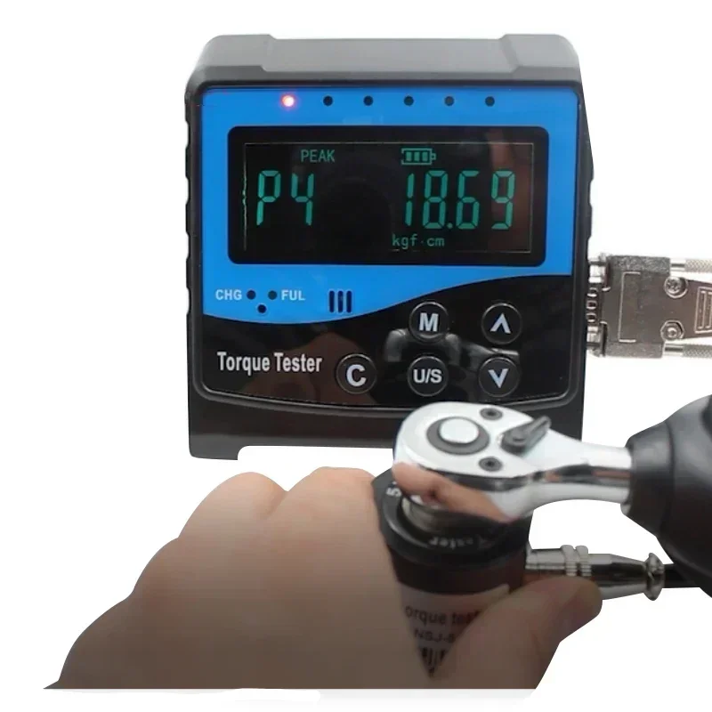 High Accuracy Portable Digital Torque Wrench Tester Calibrator Product Type Force Measuring Instruments