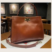 100% Genuine Leather Oilwax Real Cow Leather Tote Bag Vintage Handbag Women Fashion Ladies Shoulder or Crossbody Bag