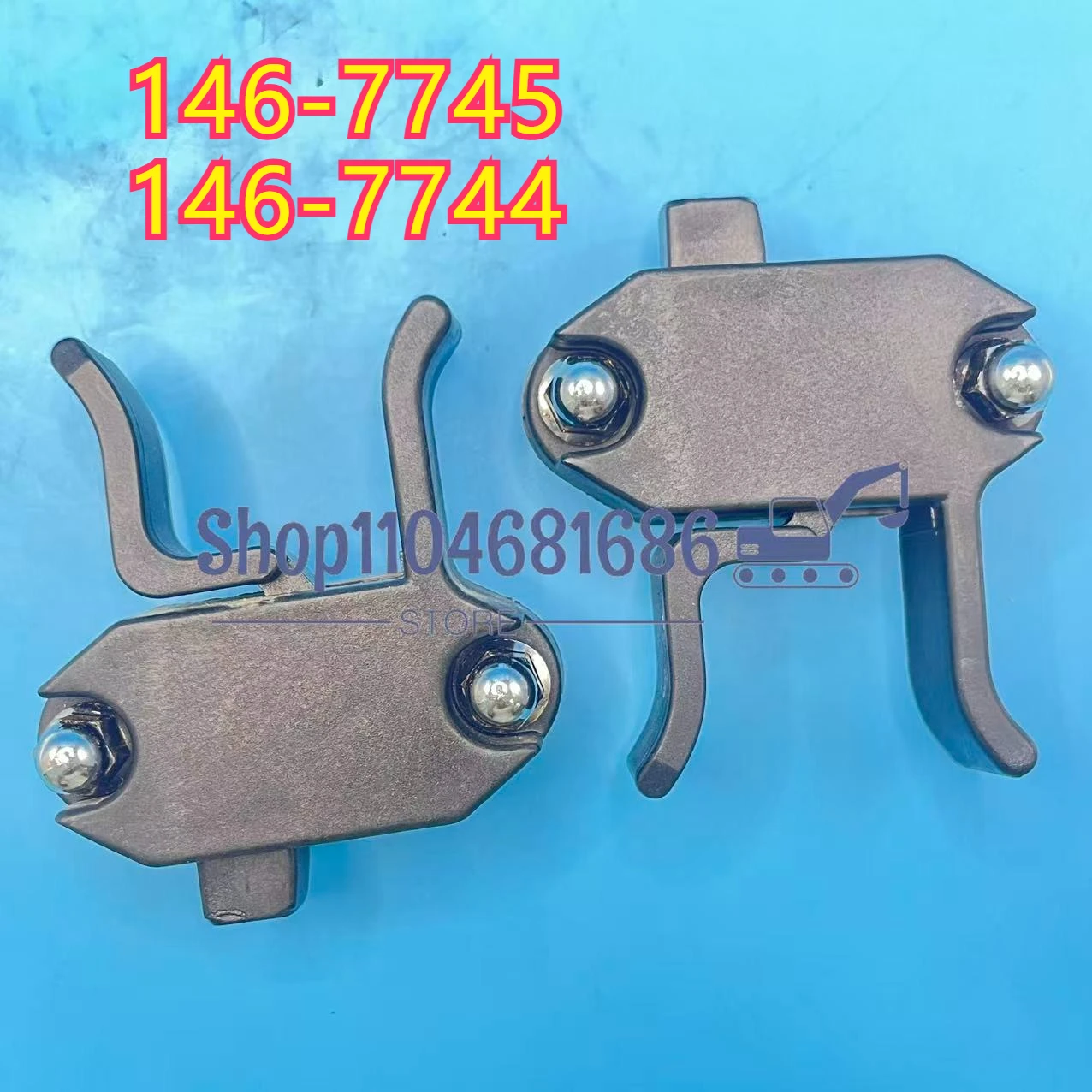 146-7745,146-7744 High Quality WINDOW GLASS LATCH BACKHOE LOADER 416D/420D/420E/450F/430D/444E/428D/ 432D/430F/442E/414E/416F