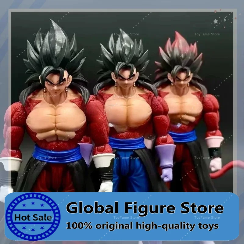 

In Stock Dimensional Myth Dragon Ball Super Saiyan SSj4 Vegito Six-Eared Macaque MA005 MA006 MA007 Model Collection Gift