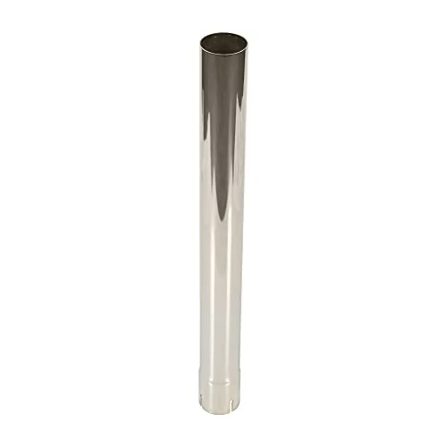 

Exhaust Stack Pipe 2-3/8" x 24" Straight Chrome