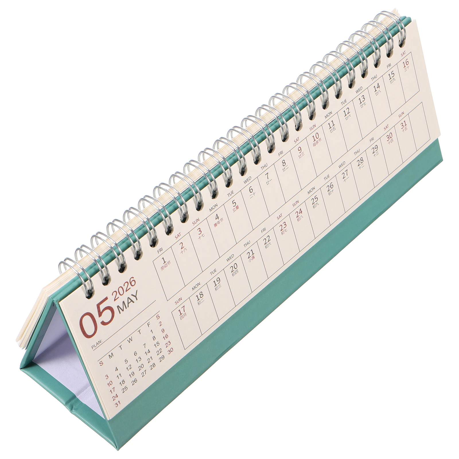 

Small Desk Calendar 2025-2026 Standing Flip Monthly Desktop Calendar for Home Office Compact Work Desk Organizer