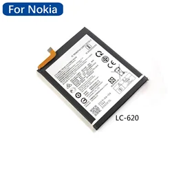 HE342 HE345 Phone Battery LC-620 For Nokia X6 2018 6.1Plus TA-1099 Battery 6II 6.1 6.2 7.2 Batteries TA-1054 TA-1043 polymer