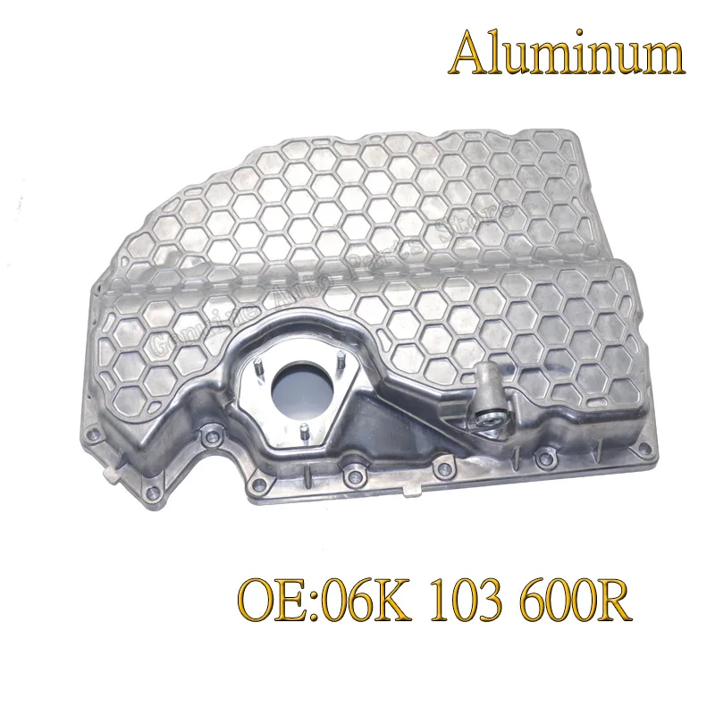 06K103600R All Aluminum Alloy Improved Oil Tray Waste Oil Pan For Audi A1 A3 Q2Q3 TT VW Golf MK7 GTI Sharan Tiguan 06K 103 600 R