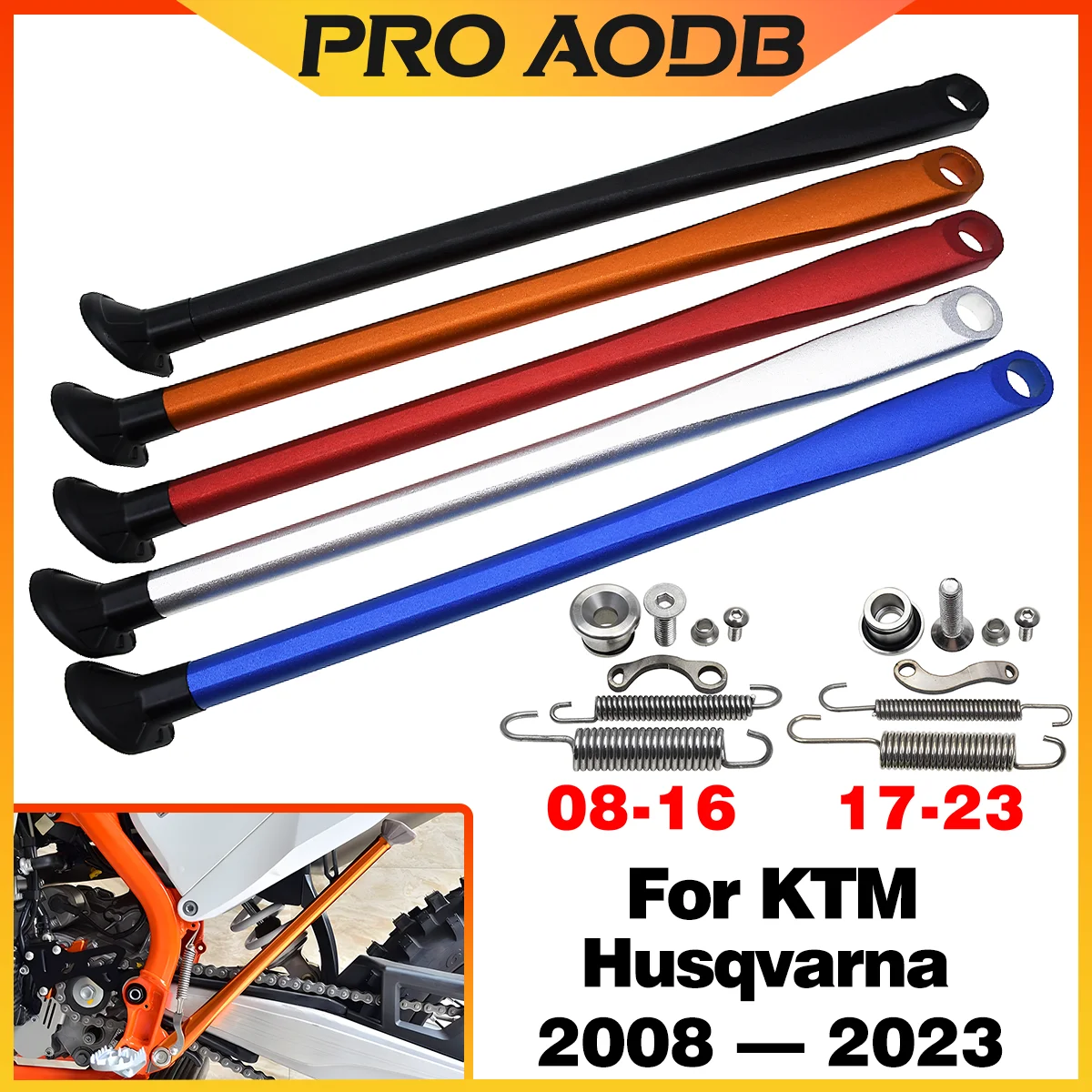 Parking Side Stand Kickstand For KTM 150 250 300 350 450 500 530 XC XCW XCF XCFW EXC EXC EXCF Six Days For Husqvarna TE FE TX FX