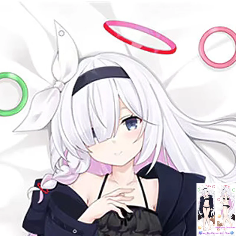 

Dakimakura Anime Plana Blue Archive Double Sided Print Life-size Body Pillow Cover Decoration