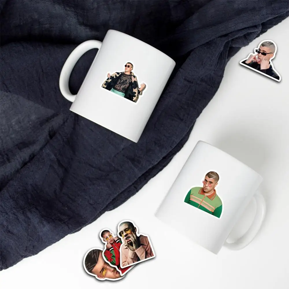 50PCS Bad Bunny Aufkleber Graffiti Geschenk Aufkleber Spielzeug DIY Koffer Telefon Aufkleber Helment Laptop Fahrrad Aufkleber