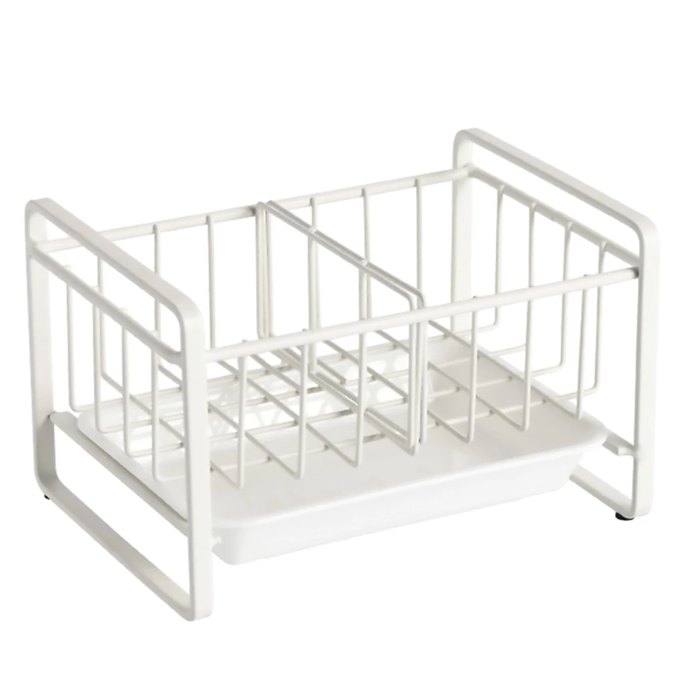 

1pc Kitchen Shelf Sponge Storage Rack Iron Bathroom Organizer Ventilating Drainage Small Space Efficient Narrow Place Holder