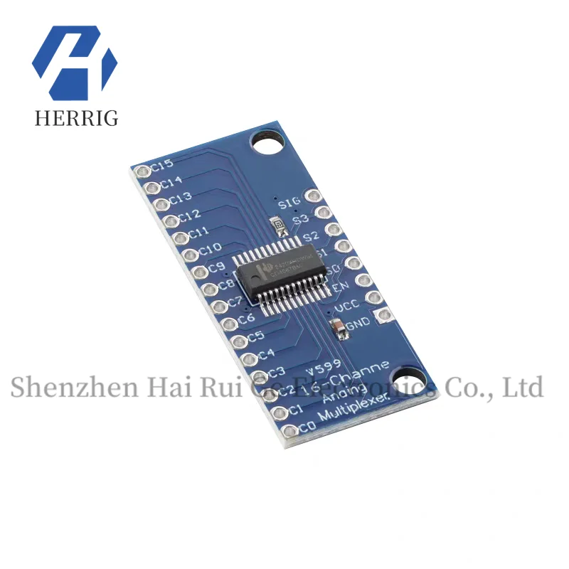 

CD74HC4067 module high-speed CMOS logic 16-channel analog multi-channel signal splitter