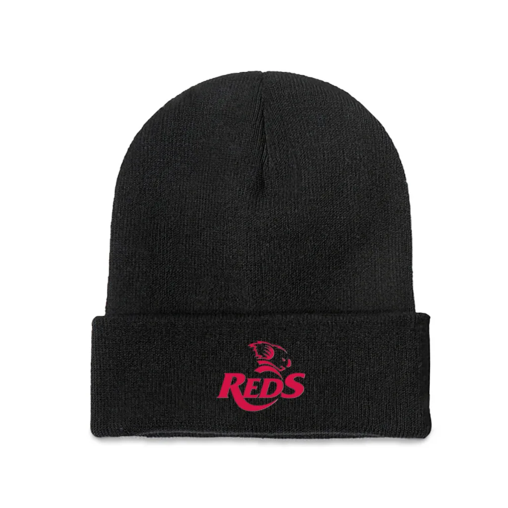 

We are qld, we are red Knitted Hat for Women Men Skullies Beanies Autumn Winter Hat Polyester Crochet Caps