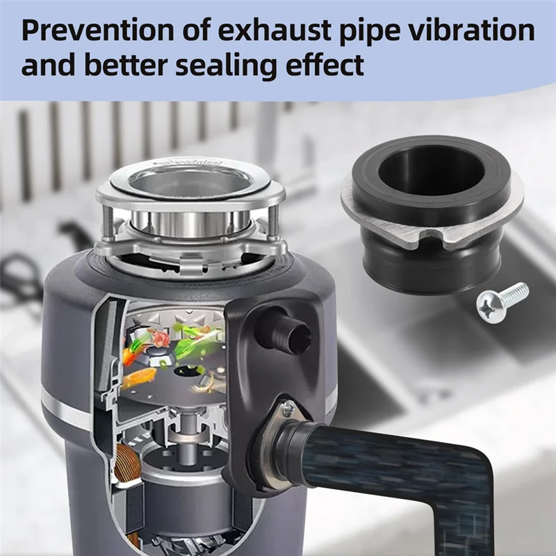 HHTL Garbage Disposal Parts For Insinkerator 75499 Flex Coupler Garbage Disposal 75499 Flex Coupler Replacement Parts