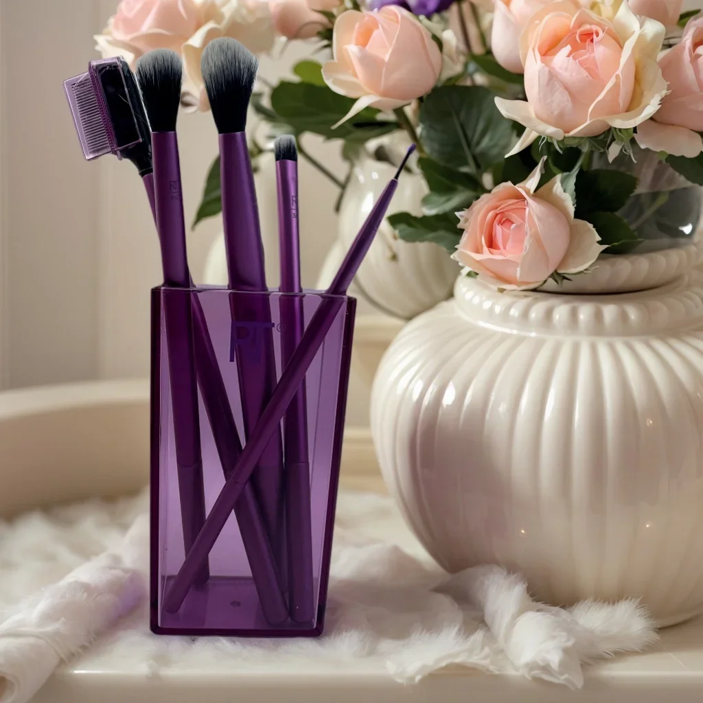 Real Techniques Makeup Brushes Set Soft Fluffy Cosmetics Foundation Powder Face Eyeshadow flashing Makeup Brush Beauty Tools