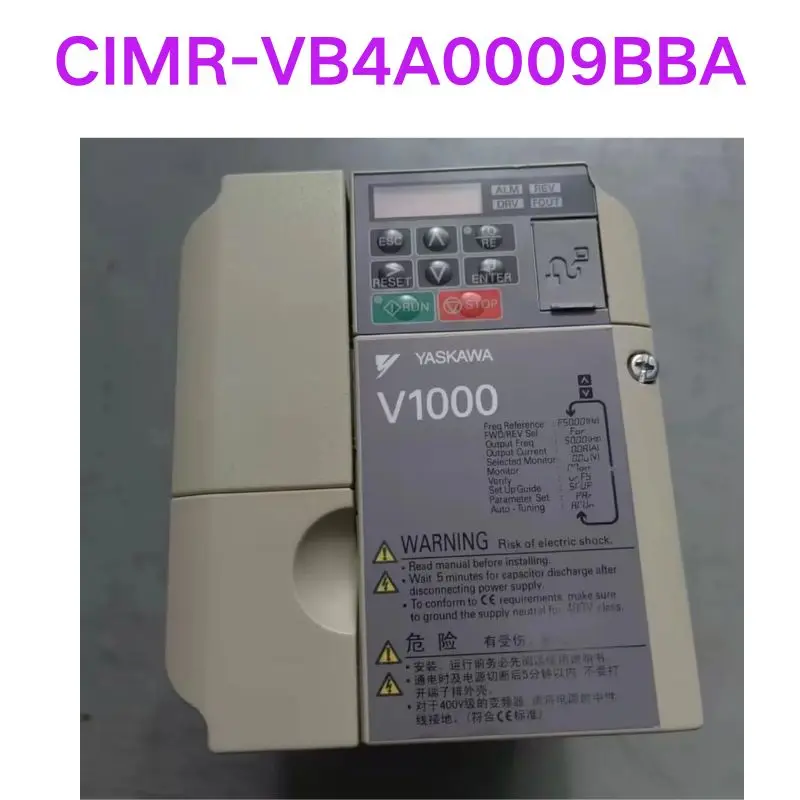 

Used CIMR-VB4A0009BBA Frequency converter Functional test OK