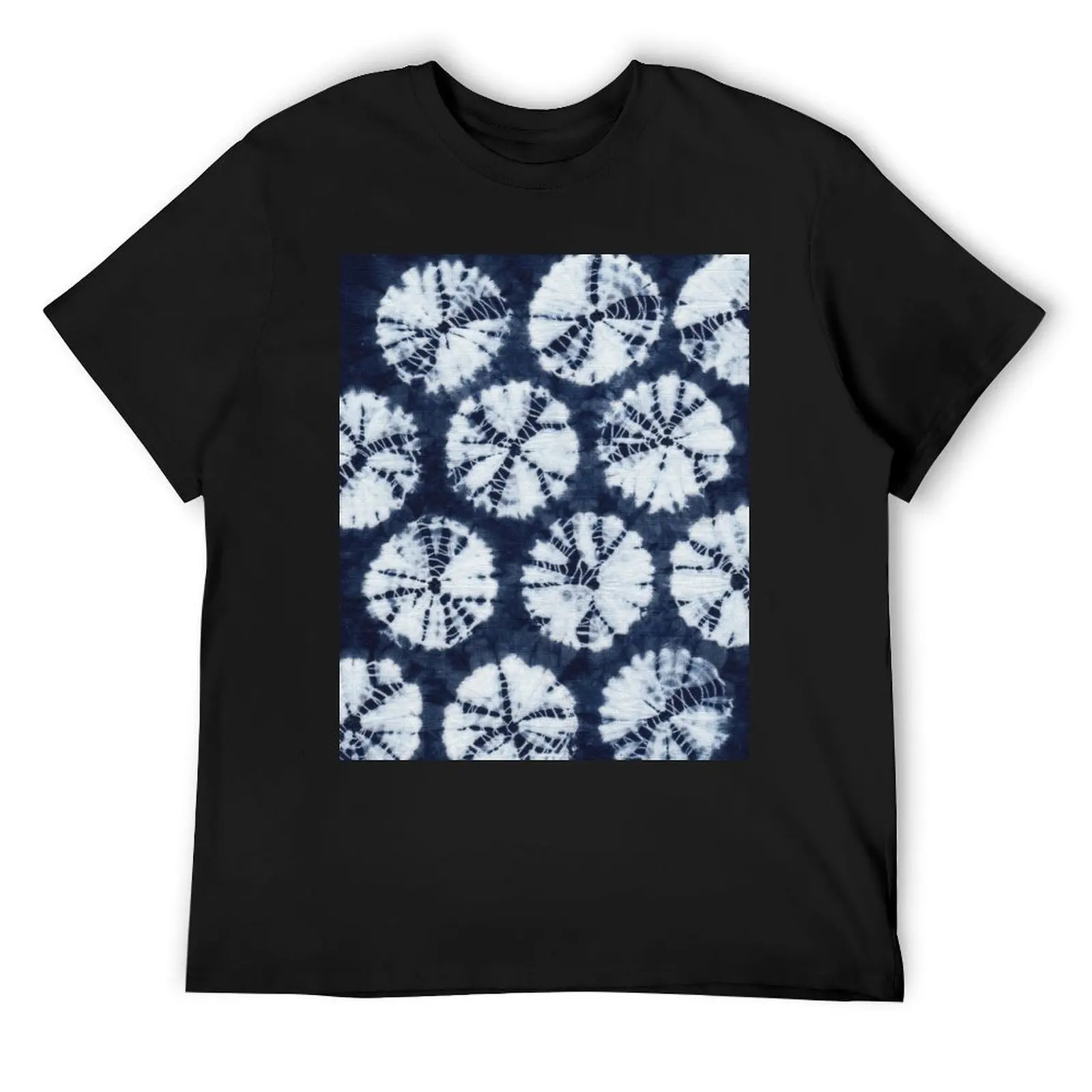 Kumo Shibori Spider Web Pattern, Traditional Japanese Tie Dye T-Shirt vintage shirts graphic tees funny t shirts men