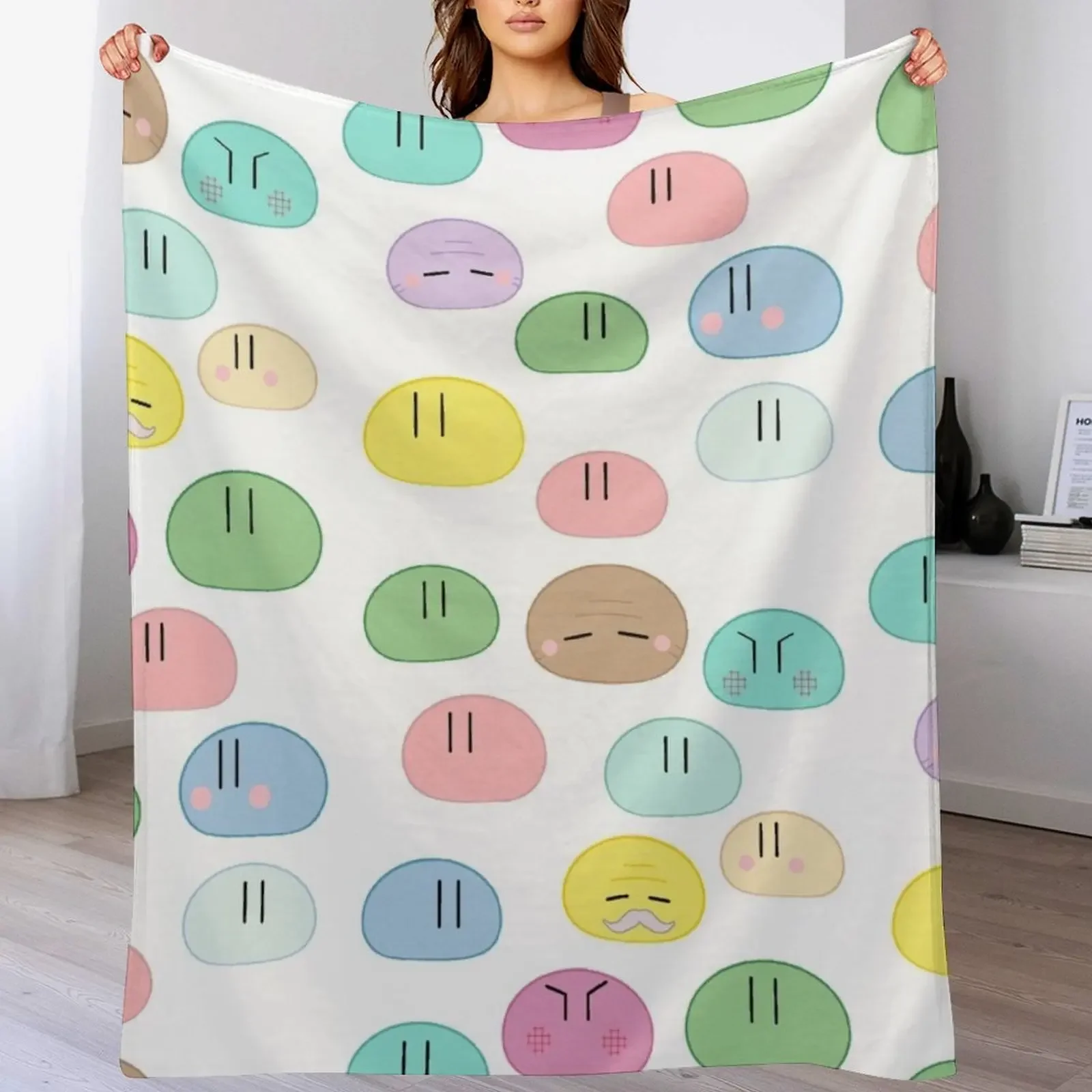 

New Dango Daikazoku - The Big Dango Family Throw Blanket Fashion Sofas Comforter decorative wednesday Blankets
