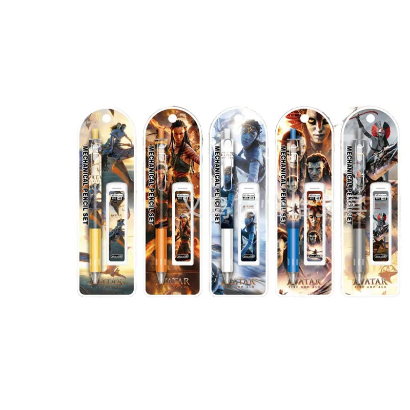 Set di Matite Meccaniche Avatar, Cancelleria con Ricariche, Mina Resistente, Matita Automatica
