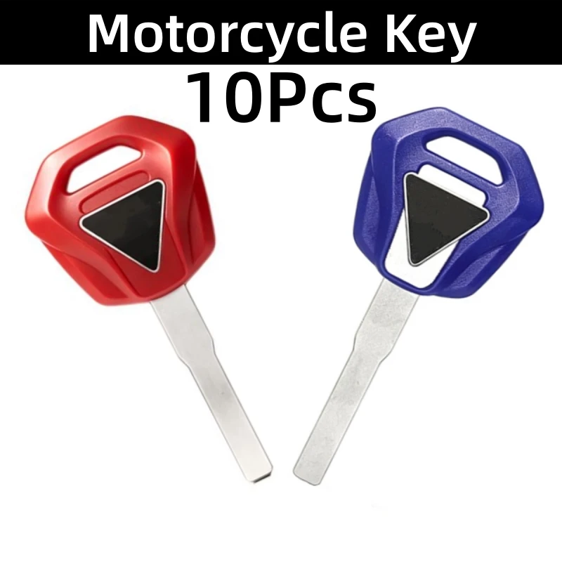 Wholesale 10pcs Motorcycle key For Triumph Bonneville Bobber 675 T100 T120 T800 T900 Tiger T900 T800 120 100 Blank Keys Chip