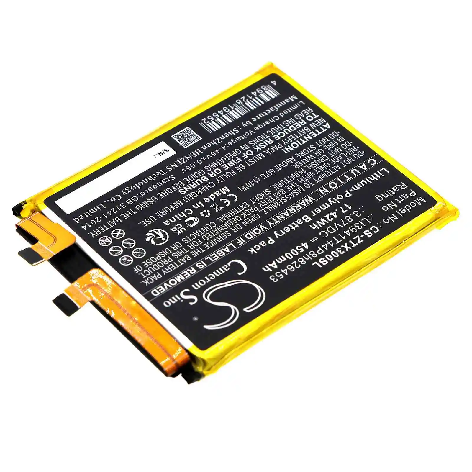 Li3941T44P8h826453 Battery For  ZTE  Axon 30 Ultra 5G  Axon 30 Pro+  Tianji A31 Ultra 5G   A2022P