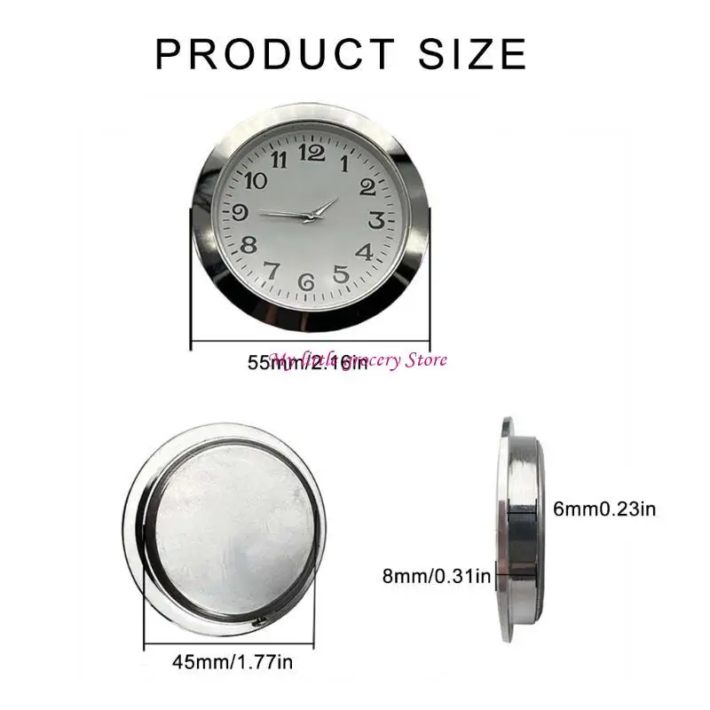 Élégant 2-1 / 8 pouces INSERT MONTRATION DES MONTRATION