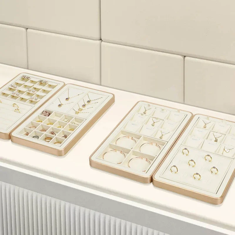 

Jewelry counter display tray necklace ring tray jewelry viewing display tray bracelet earring bracelet jewelry tray