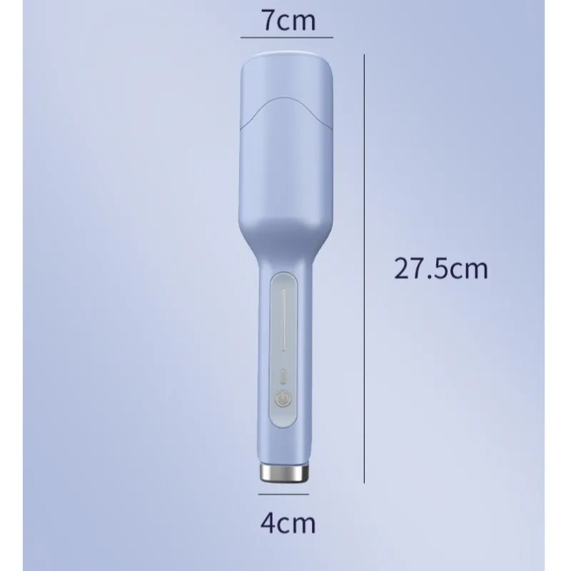 2026 Curling Iron Deep U Egg Roll Hair Curler 28mm Water Wave Curler Portable Blue Multi-speed Adjustable Curling Iron