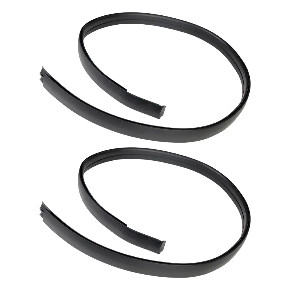 755510C050 755520C050 2 قطعة سقف صب ختم السير الوقائي الأسود ل تندرا كابينة مزدوجة 2007-2020 اكسسوارات السيارات المطاط دائم