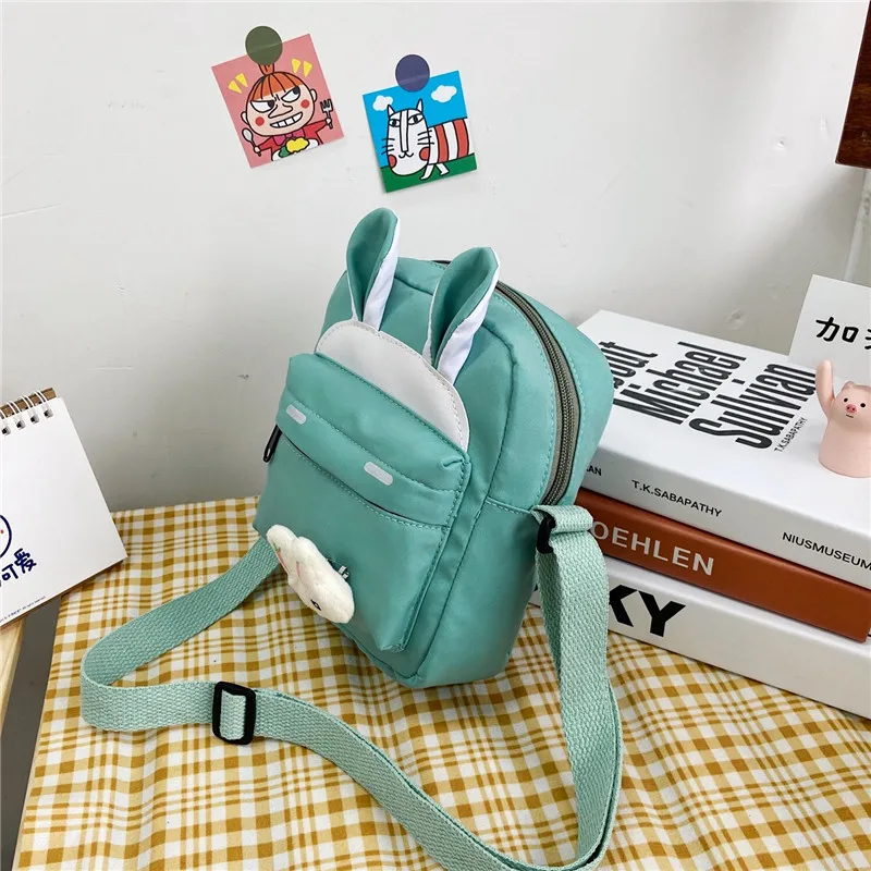 Women Fashion Canvas Shoulder Bag Multi-layer Small Shopper Bag Coin Purse Phone Pouch Crossbody Bags for Women Girls Cute Bag